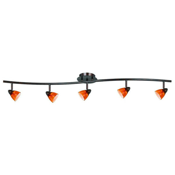Cal Lighting SL-954-5-RU/AMS 5 Light Orbit Light 120V Fixture Body Only | Modishstore | Ceiling Lamps