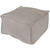 Surya Solid Linen Cube Pouf - Solid - SLPH-001 | Poufs | Modishstore-5