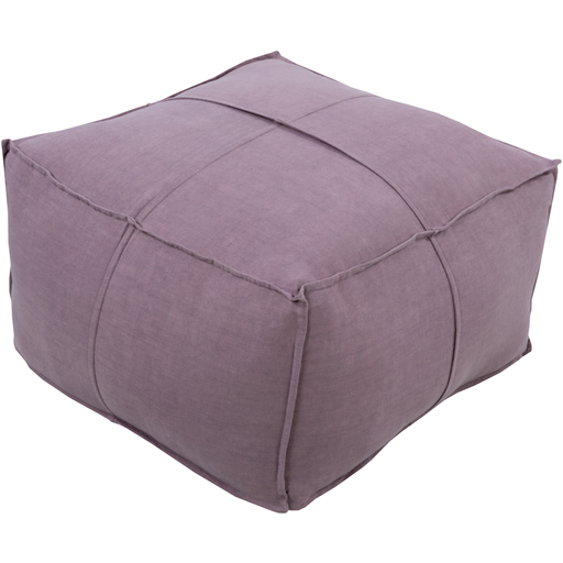 Surya Solid Linen Cube Pouf - Solid - SLPH-001 | Poufs | Modishstore-6