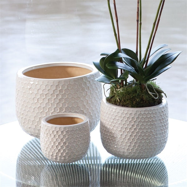 Ellis Pots -Set of 3 By Napa Home & Garden