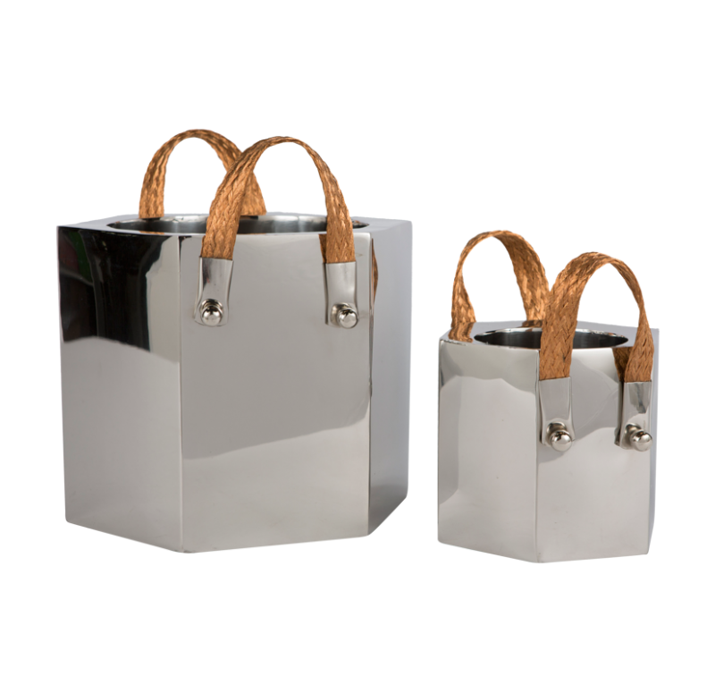 Gold Leaf Design Group Hex Wine Coolers | Ice & Party Buckets | Modishstore
