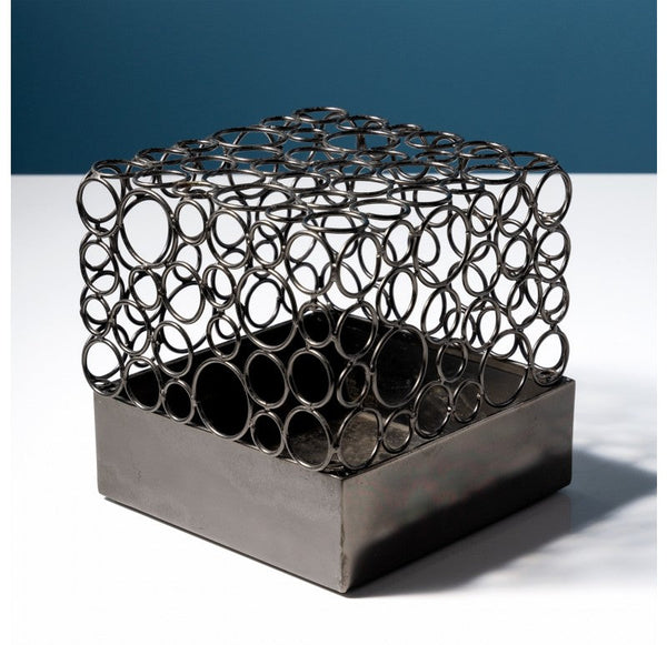 Circle Wire Vase (Set of 2) by Gold Leaf Design Group | Vases | Modishstore