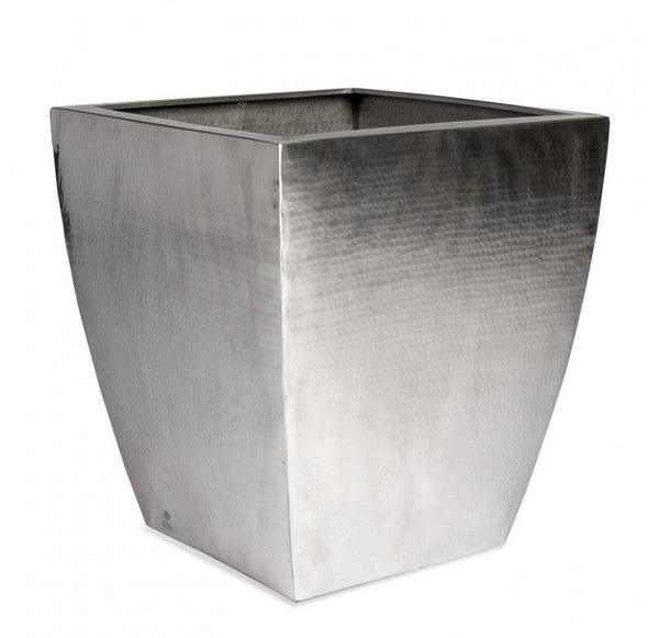 Stainless Steel: Flared Planter, 19.75