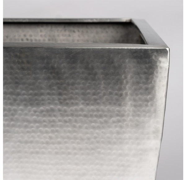 Stainless Steel: Flared Planter, 19.75