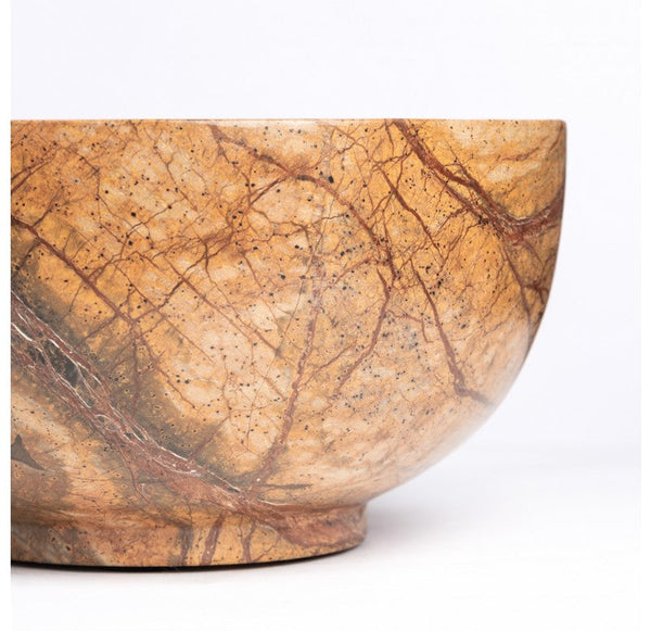 Bowl, Forest Brown Stone by Gold Leaf Design Group | Bowls | Modishstore-3