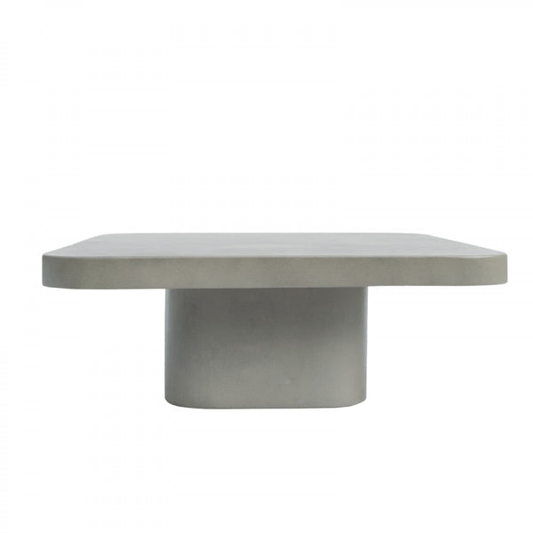 Vig FurnitureModrest Flores Modern Grey Concrete Coffee Table | Modishstore | Coffee Tables-2