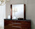 Vig Furniture ALF Stromboli Italian Modern Ebony Mirror | Modishstore | Mirrors