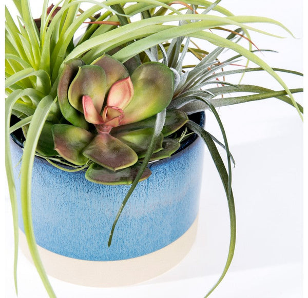 Urban Mix in Geode Planter by Gold Leaf Design Group | Planters, Troughs & Cachepots | Modishstore-6
