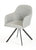 Vig Furniture Modrest Synergy Modern Fabric Dining Arm Chair | Modishstore | Armchairs-6