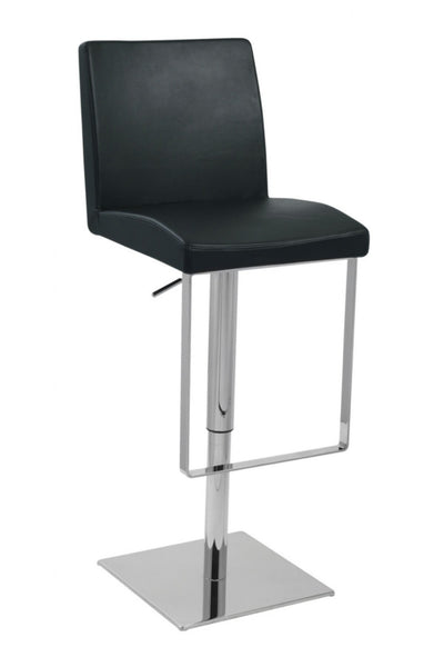 Vig Furniture Modrest Teagan - Contemporary White Leatherette Bar Stool | Modishstore | Bar Stools
