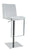 Vig Furniture Modrest Teagan - Contemporary White Leatherette Bar Stool | Modishstore | Bar Stools-2