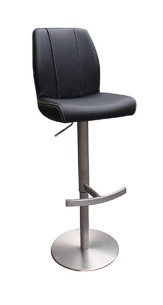 Vig Furniture Modrest Gordon Modern Black Bar Stool | Modishstore | Bar Stools