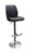 Vig Furniture Modrest Gordon Modern Black Bar Stool | Modishstore | Bar Stools