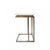 Vig Furniture Modrest Lansing Modern White Concrete & Antique Brass End Table | Modishstore | End Tables-3