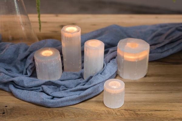 Truce Candleholder Set of 6 by Accent Decor