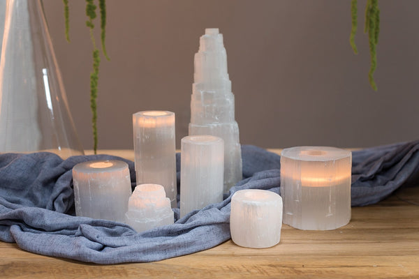 Truce Candleholder Set of 6 by Accent Decor