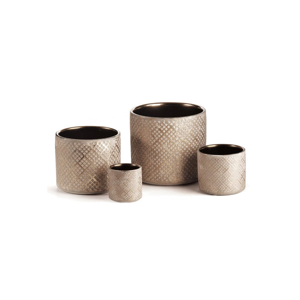 Gilded Alicante Pots-Set of 4 By Napa Home & Garden