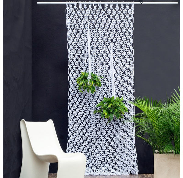 Macrame Panel, Outdoor by Gold Leaf Design Group | Planters, Troughs & Cachepots | Modishstore