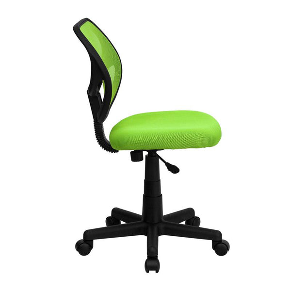 Low Back Green Mesh Swivel Task Office Chair By Flash Furniture | Office Chairs | Modishstore - 2