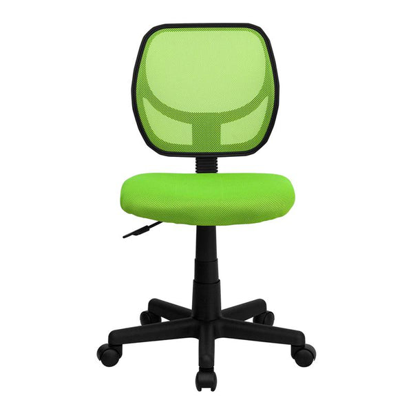 Low Back Green Mesh Swivel Task Office Chair By Flash Furniture | Office Chairs | Modishstore - 4