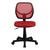 Low Back Red Mesh Swivel Task Office Chair By Flash Furniture | Office Chairs | Modishstore - 4