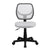 Low Back White Mesh Swivel Task Office Chair By Flash Furniture | Office Chairs | Modishstore - 4