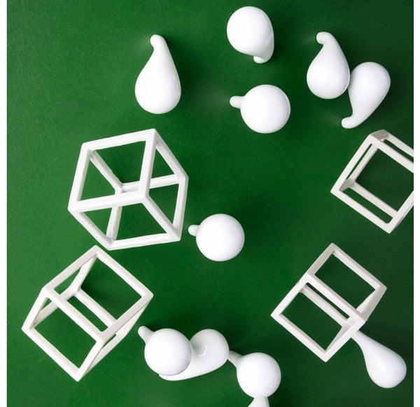 Wall Play Substrate, 'Cubical/ Fig' by Gold Leaf Design Group | Wall Decor | Modishstore-3