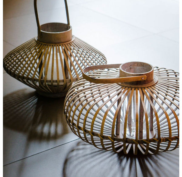 Gold Leaf Design Group Spacely Lanterns - Set of 2 | Lanterns | Modishstore