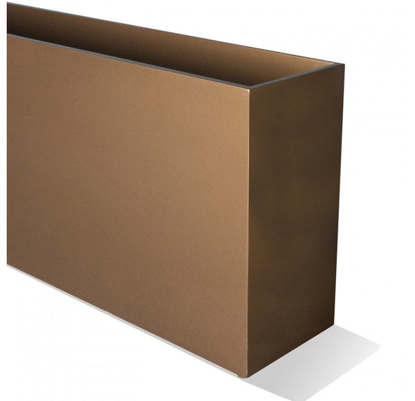 Linear Planter, Bronze Black by Gold Leaf Design Group | Planters, Troughs & Cachepots | Modishstore-3