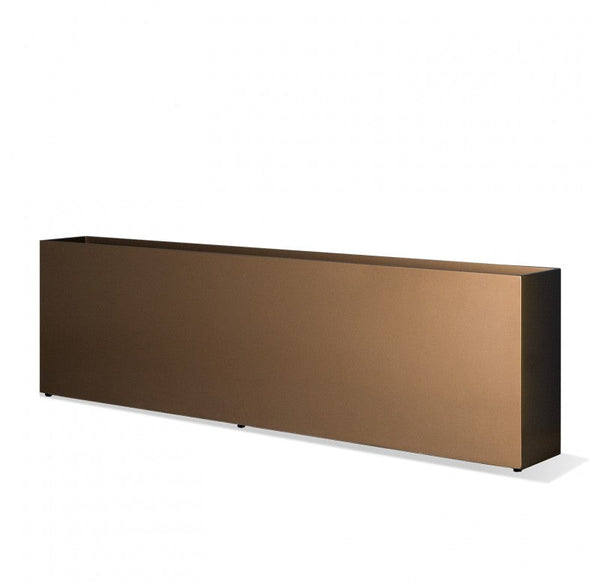 Linear Planter, Bronze Black by Gold Leaf Design Group | Planters, Troughs & Cachepots | Modishstore-2