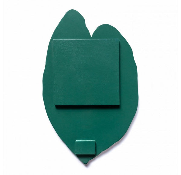 Mosaic Caladium Green Wall Art, 24