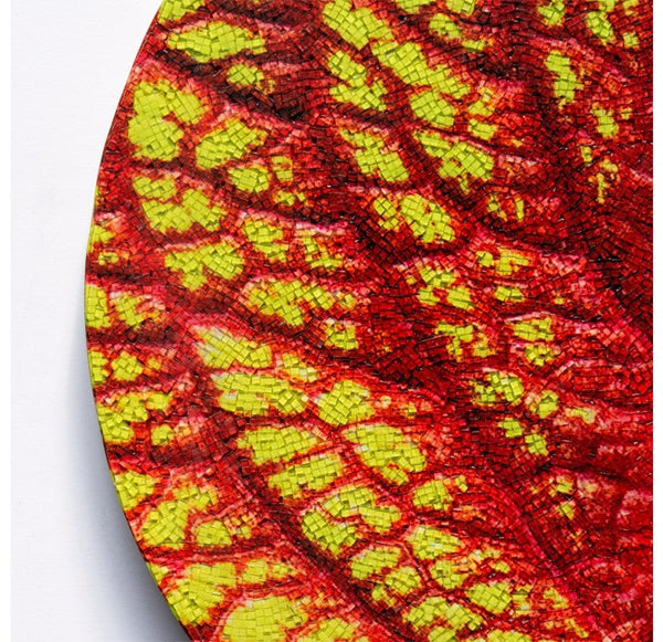 Mosaic Coleus Rust Wall Art, 20