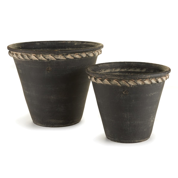 Wakefield Handmade Dunbarton Pots, #20 & #12 By Napa Home & Garden