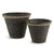 Wakefield Handmade Dunbarton Pots, #20 & #12 By Napa Home & Garden