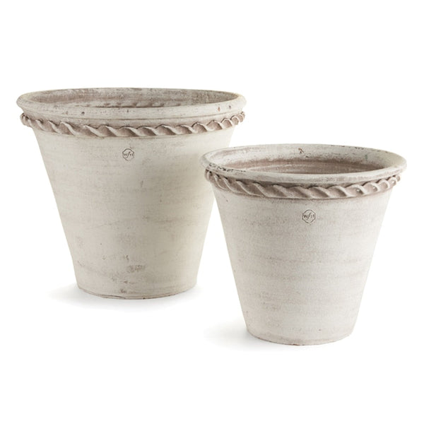 Wakefield Handmade Dunbarton Pots, #20 & #12 By Napa Home & Garden