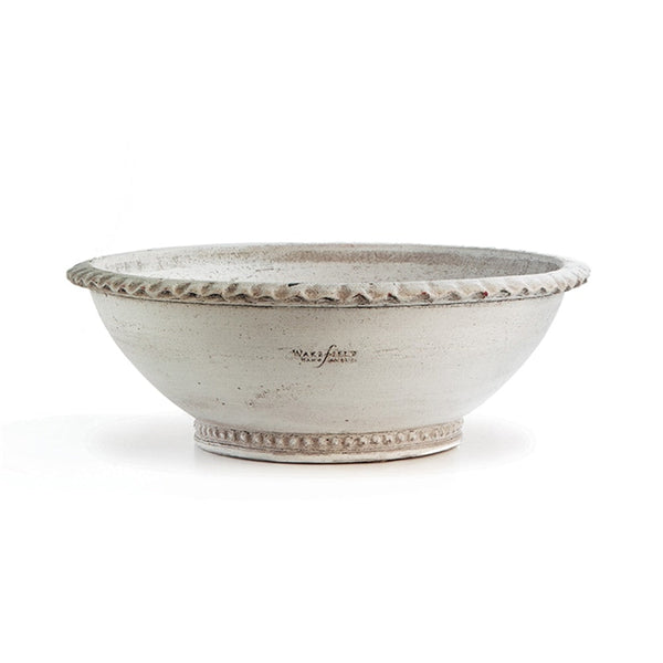 Wakefield Handmade Manchette Low Bowl #12 By Napa Home & Garden