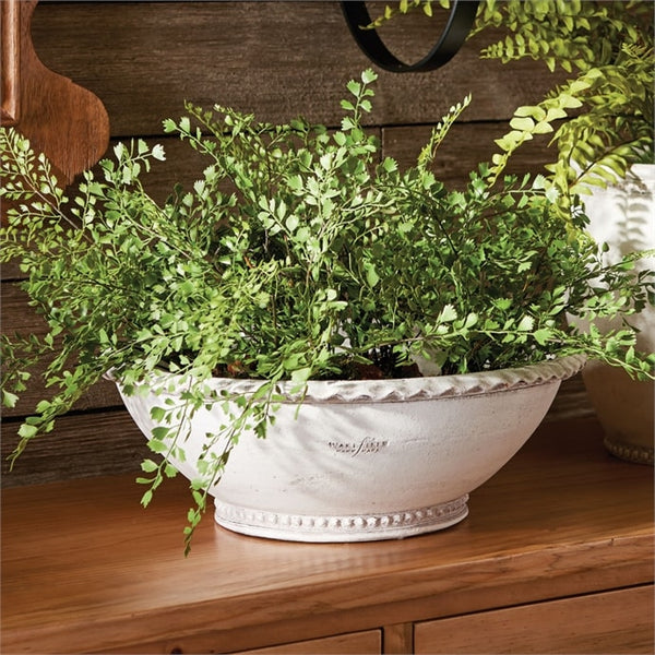 Wakefield Handmade Manchette Low Bowl #12 By Napa Home & Garden
