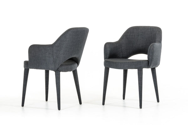 Vig Furniture Modrest Williamette Modern Fabric Dining Chair | Modishstore | Dining Chairs