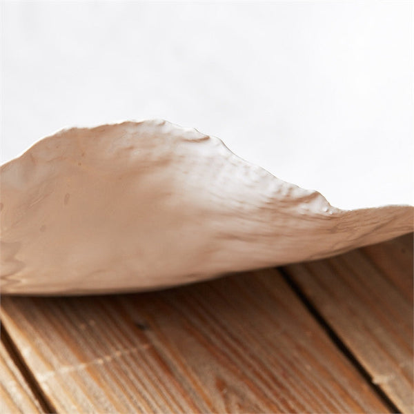 Tozai White Free Form Ceramic Bowls - 2Pc/Box - Set Of 2