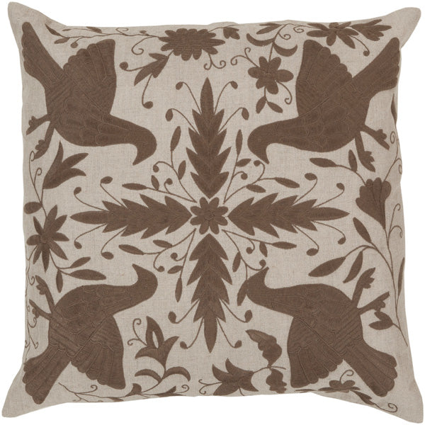 Surya Bird Pillow | Pillows | Modishstore