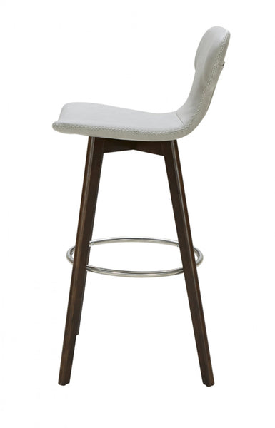 Vig Furniture Modrest Zach Modern Eco-Leather Bar Stool | Modishstore | Bar Stools-2