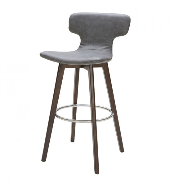 Vig Furniture Modrest Zach Modern Eco-Leather Bar Stool | Modishstore | Bar Stools-10